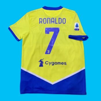 2021 - 22 JUVENTUS AWAY SHIRT RONALDO