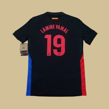 2024 – 25 BARCELONA AWAY BOYS SHIRT LAMINE YAMAL