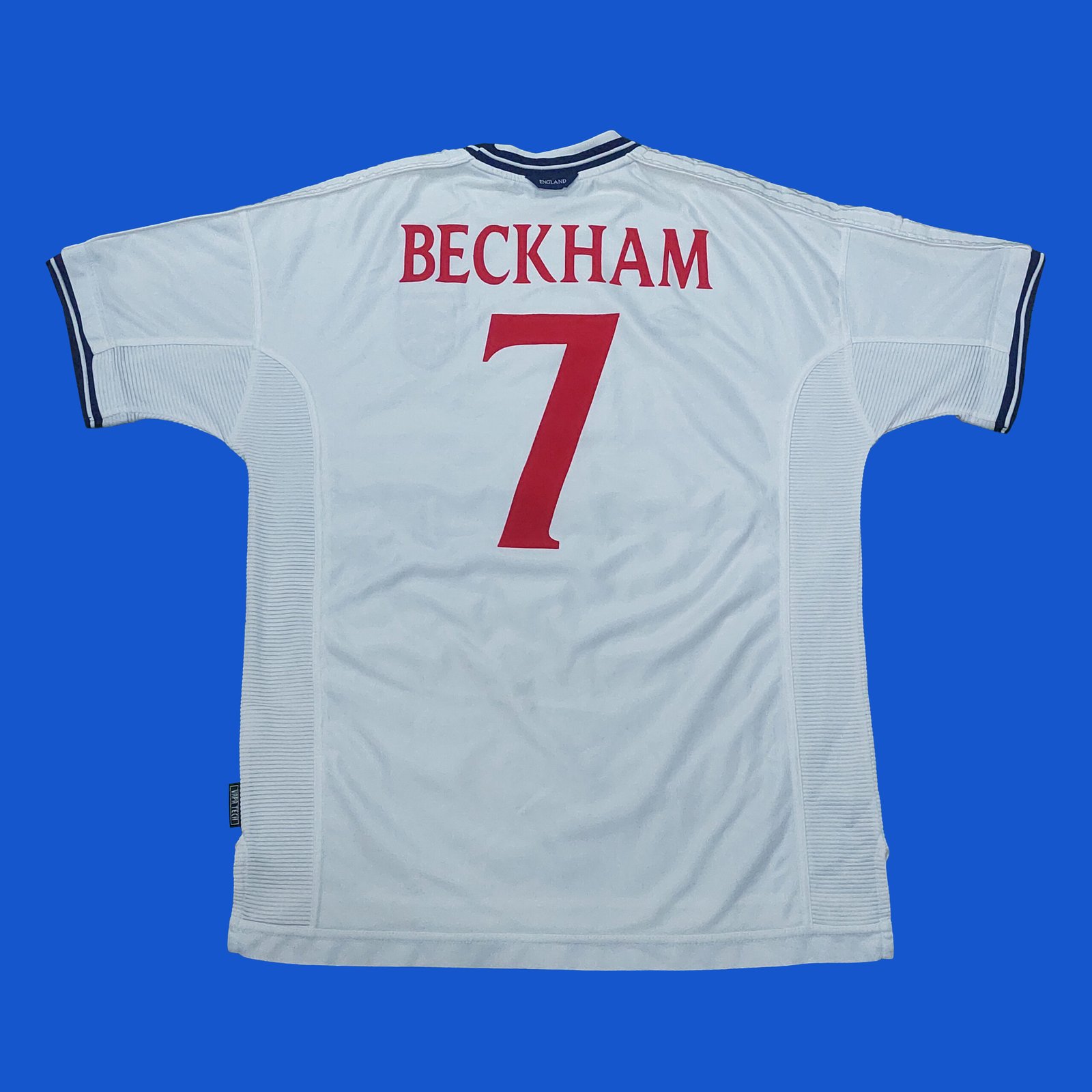 2000 ENGLAND HOME SHIRT BECKHAM