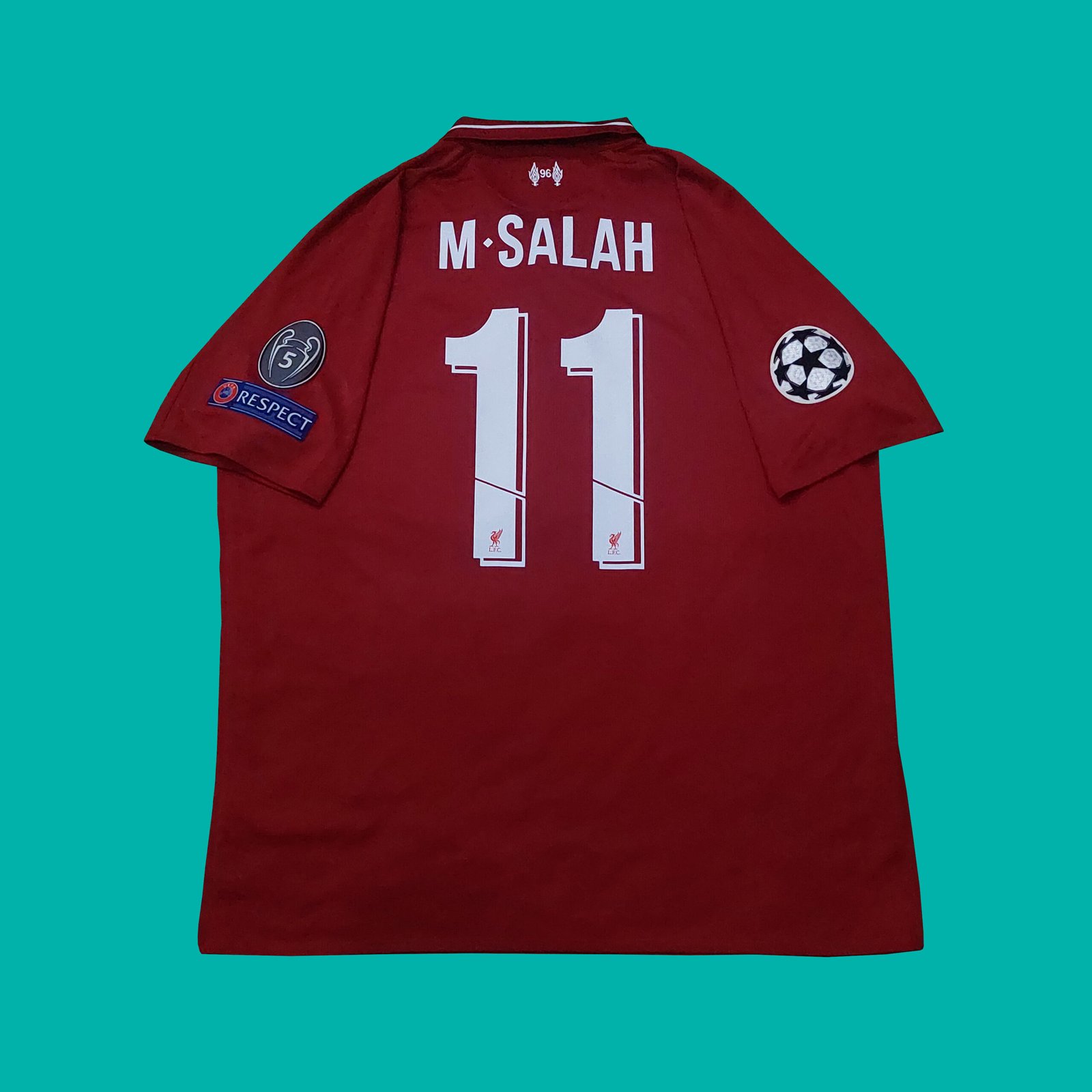 2018 – 19 LIVERPOOL HOME SHIRT SALAH