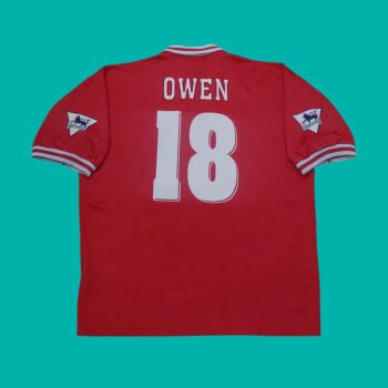 1996 – 97 LIVERPOOL HOME SHIRT OWEN