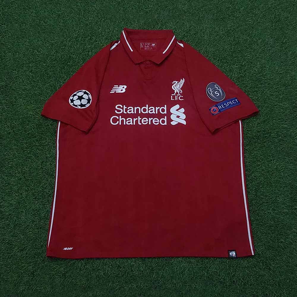 2018 – 19 LIVERPOOL HOME SHIRT SALAH - Image 2