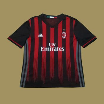 2016 – 17 AC MILAN HOME BOYS SHIRT