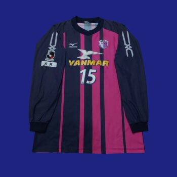 2006 – 07 CEREZO OSAKA HOME LS MATCH WORN SHIRT #15