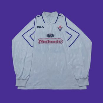 1997 – 98 FIORENTINA AWAY LS PLAYER ISSUE SHIRT #20