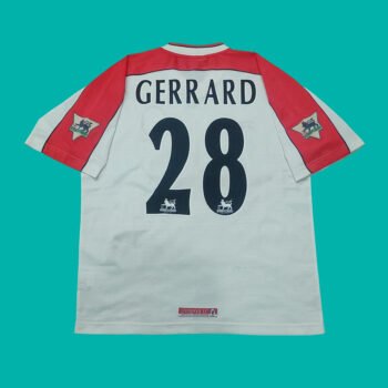 1998 – 99 LIVERPOOL AWAY SHIRT GERRARD