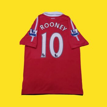 2010 – 11 MANCHESTER UNITED HOME SHIRT ROONEY