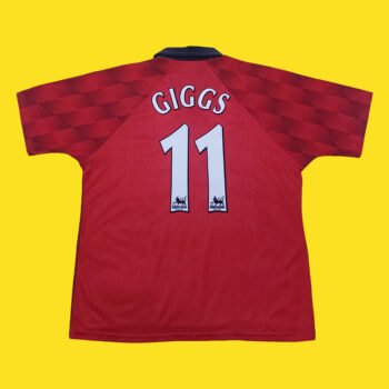 1997 – 98 MANCHESTER UNITED HOME SHIRT GIGGS