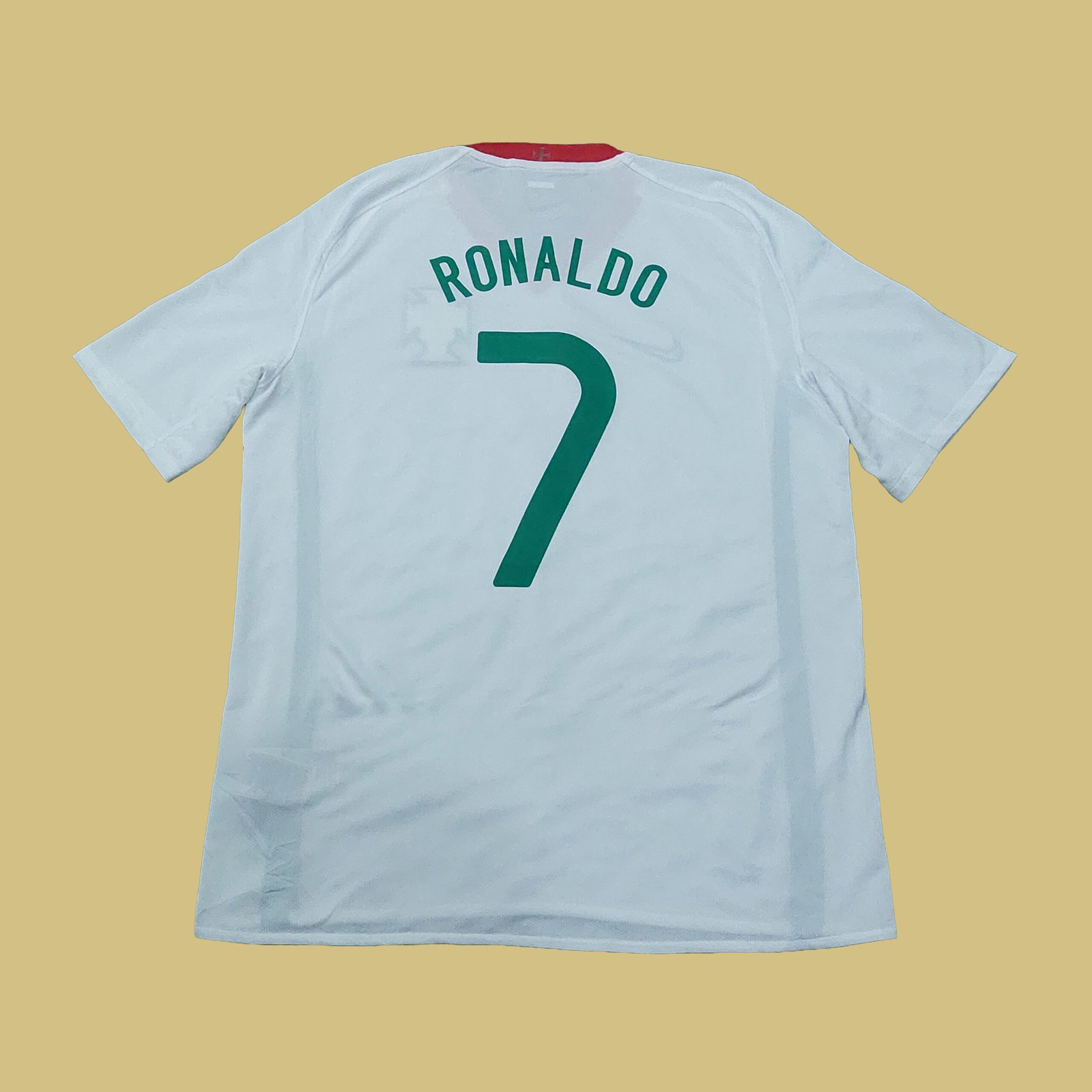 2008 PORTUGAL AWAY SHIRT RONALDO