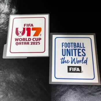 2025 WORLD CUP U17 QATAR + FOOTBALL UNITES PATCH