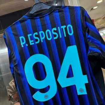 2025 - 26 INTER MILAN HOME SHIRT PIO ESPOSITO
