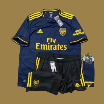 2019 – 20 ARSENAL THIRD PLAYER ISSUE KITROOM STOCK SHIRT + SHORTS & SOCKS