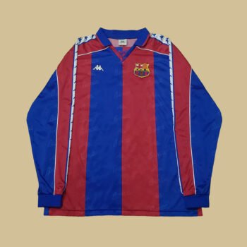 1992 – 95 BARCELONA HOME LS SHIRT #8