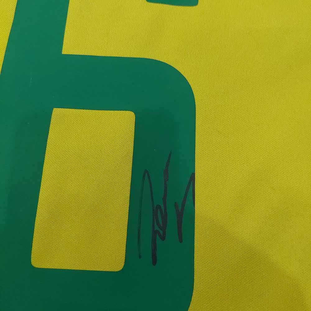 2002 BRAZIL HOME SHIRT ROBERTO CARLOS - Image 3