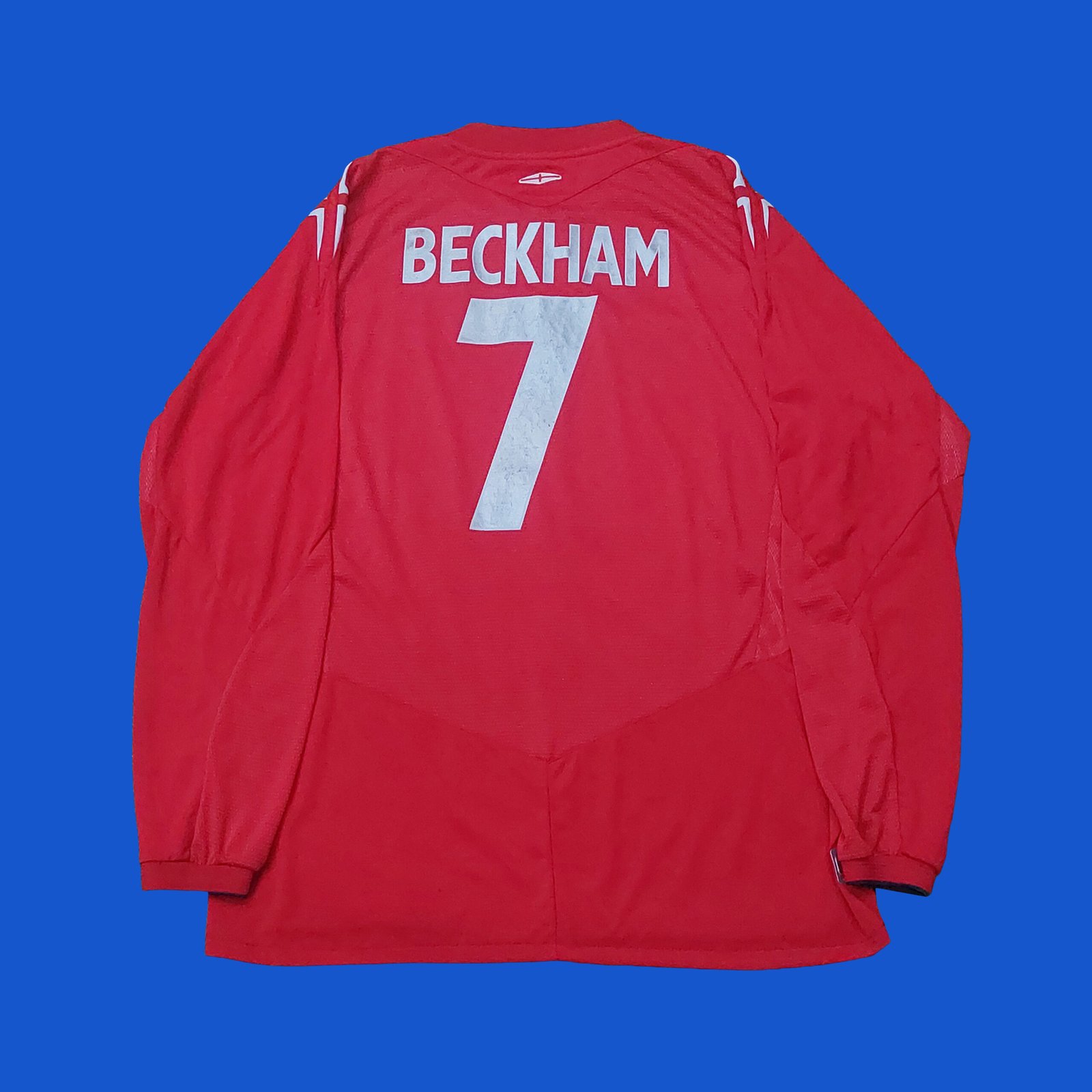 2004 ENGLAND AWAY LS SHIRT BECKHAM