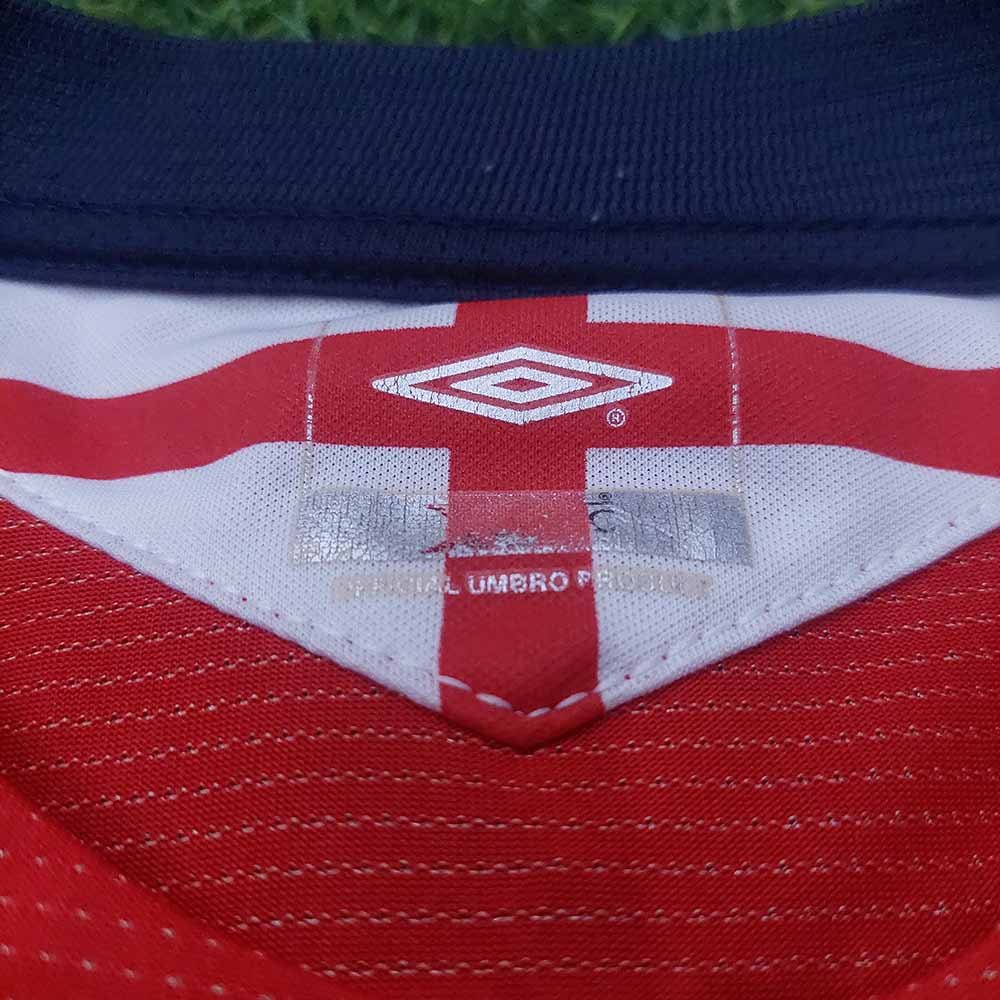 2004 ENGLAND AWAY LS SHIRT BECKHAM - Image 3