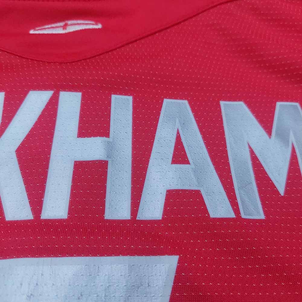 2004 ENGLAND AWAY LS SHIRT BECKHAM - Image 7