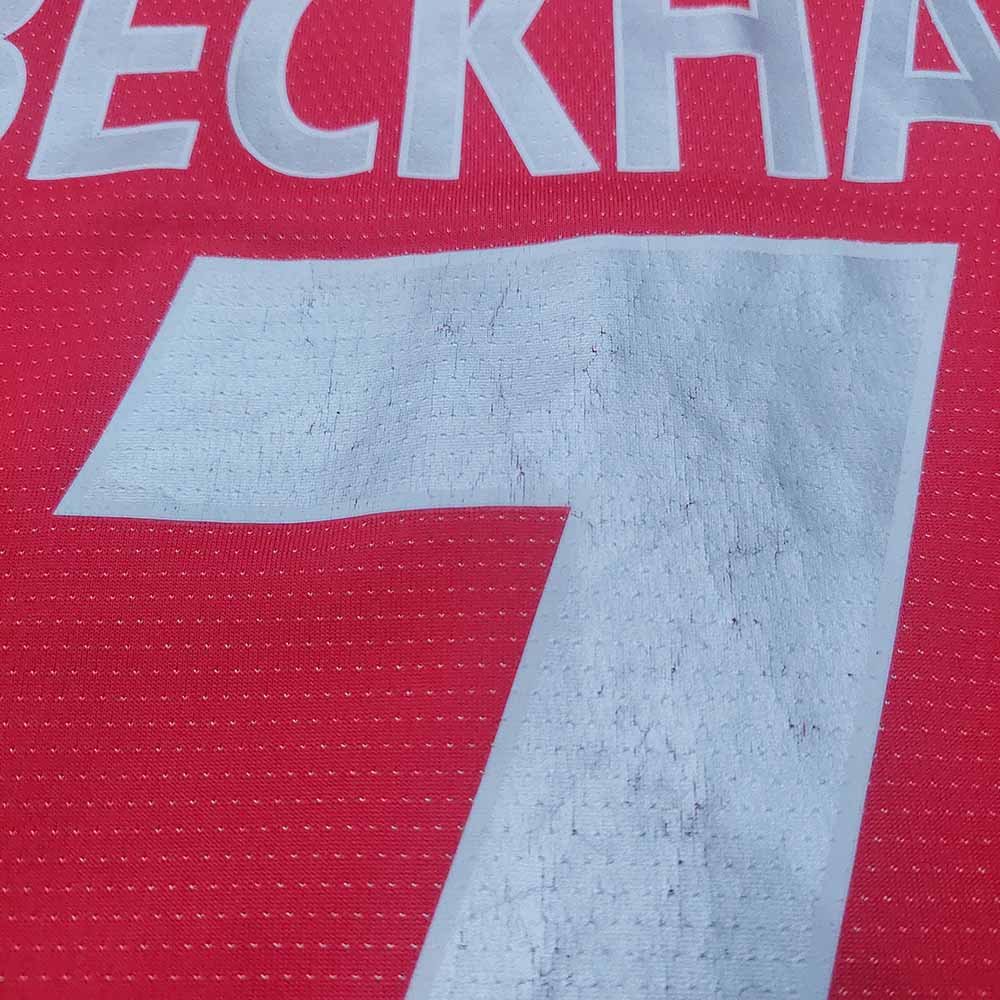 2004 ENGLAND AWAY LS SHIRT BECKHAM - Image 8