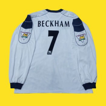 2000 – 01 MANCHESTER UNITED AWAY LS SHIRT BECKHAM