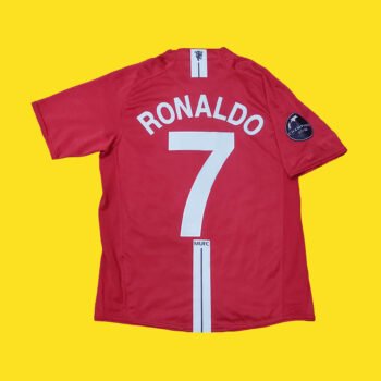 2008 – 09 MANCHESTER UNITED HOME SHIRT RONALDO