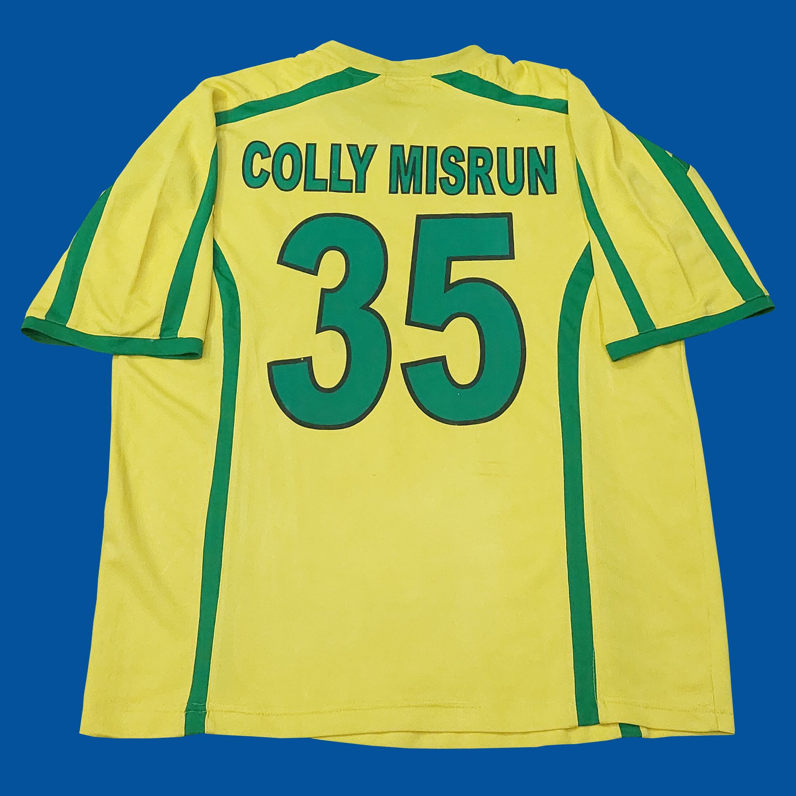 2007 PERSITER TERNATE HOME MATCH WORN SHIRT COLLY MISRUN