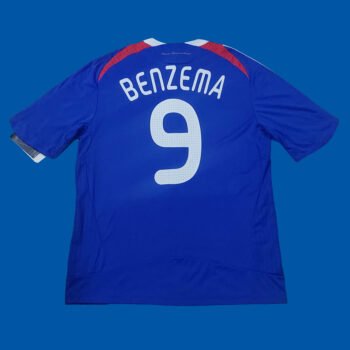 2008 FRANCE HOME SHIRT BENZEMA