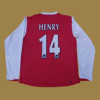 2006 – 07 ARSENAL HOME LS SHIRT HENRY