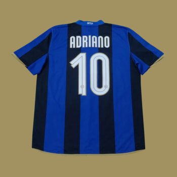 2008 – 09 INTER MILAN HOME SHIRT ADRIANO
