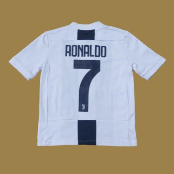 2018 – 19 JUVENTUS HOME BOYS SHIRT RONALDO