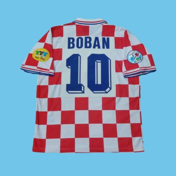1996 CROATIA HOME SHIRT BOBAN
