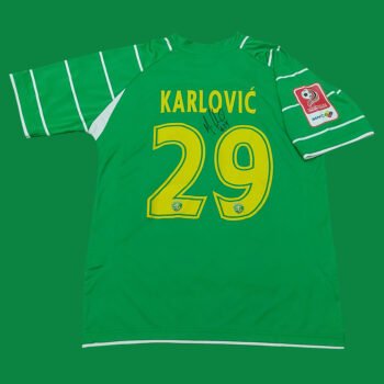 2011 PERSEBAYA SURABAYA IPL HOME MATCHWORN SHIRT MARIO KARLOVIC