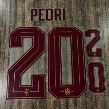 2026 - 28 SPAIN AWAY NAMESET PEDRI