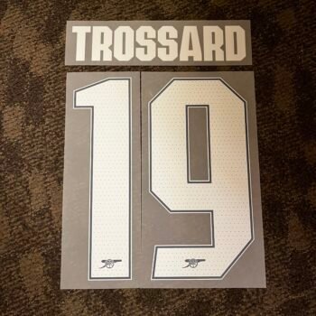 2025 - 26 ARSENAL HOME CUP NAMESET TROSSARD