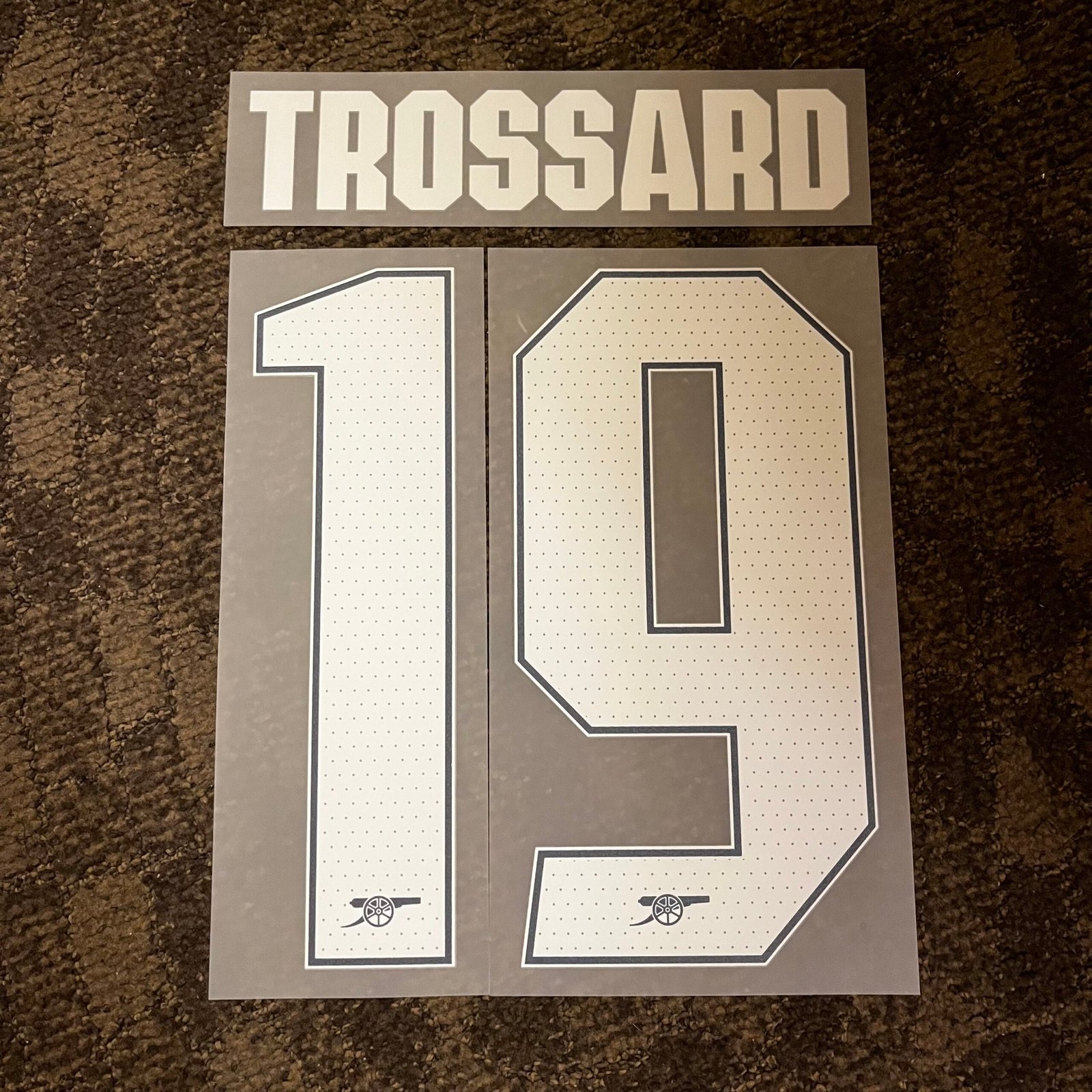 2025 - 26 ARSENAL HOME CUP NAMESET TROSSARD