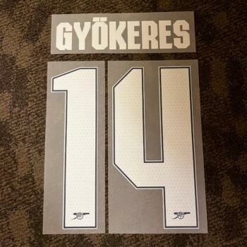 2025 - 26 ARSENAL HOME CUP NAMESET GYOKERES