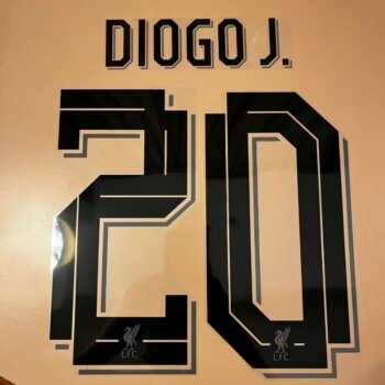 2022 - 26 LIVERPOOL BLACK CUP NAMESET DIOGO JOTA
