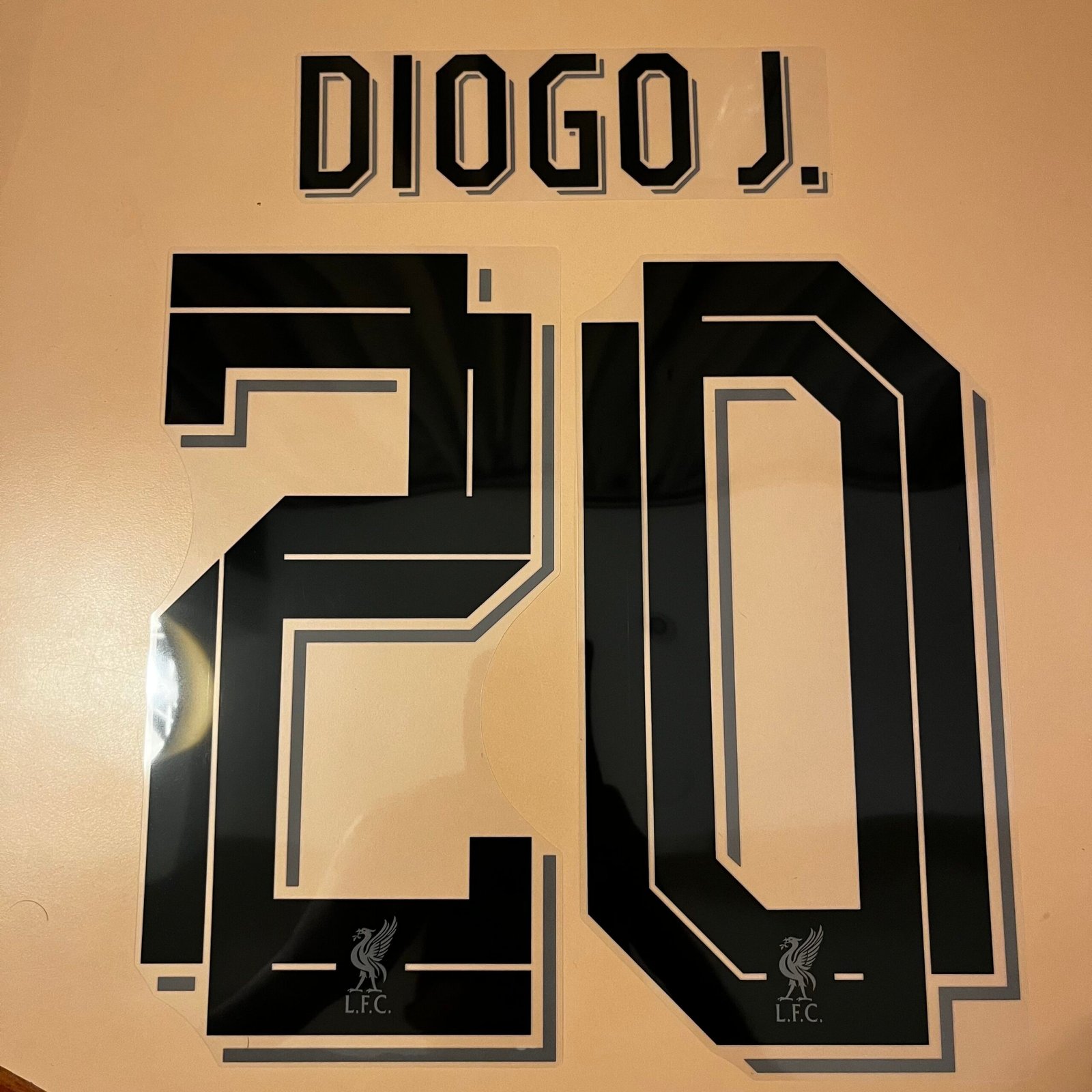 2022 - 26 LIVERPOOL BLACK CUP NAMESET DIOGO JOTA