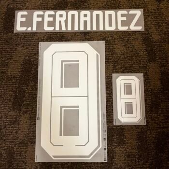 2026 - 28 ARGENTINA AWAY NAMESET ENZO FERNANDEZ