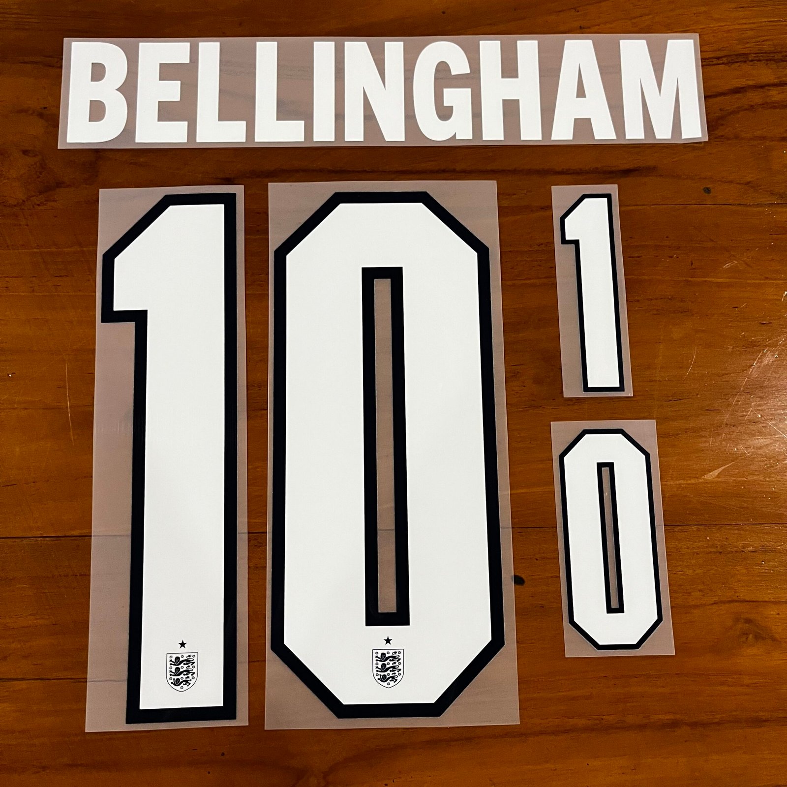 2026 - 28 ENGLAND AWAY NAMESET BELLINGHAM