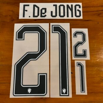 2026 - 28 NETHERLANDS AWAY NAMESET DE JONG