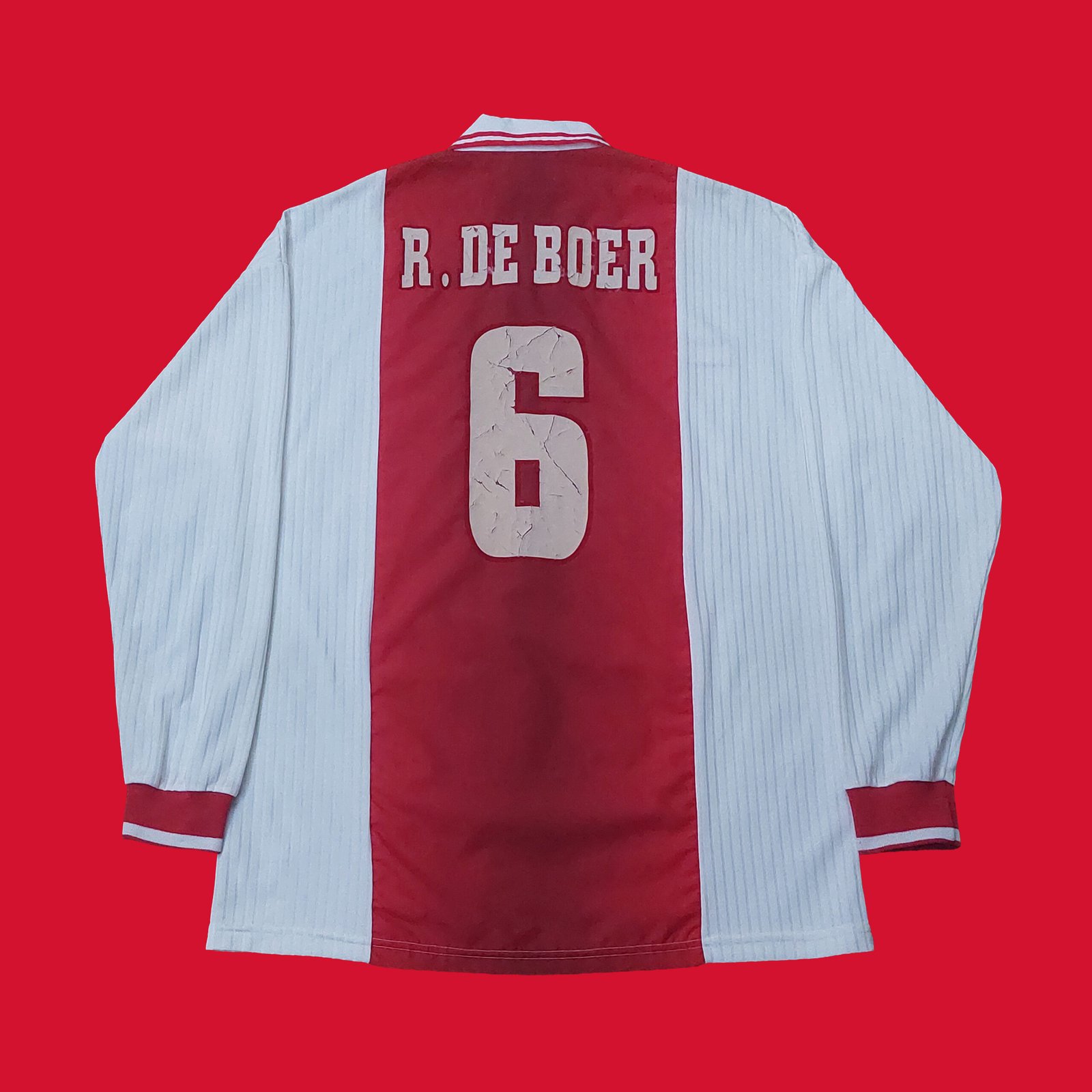 1997 – 98 AJAX AMSTERDAM HOME LS SHIRT DE BOER