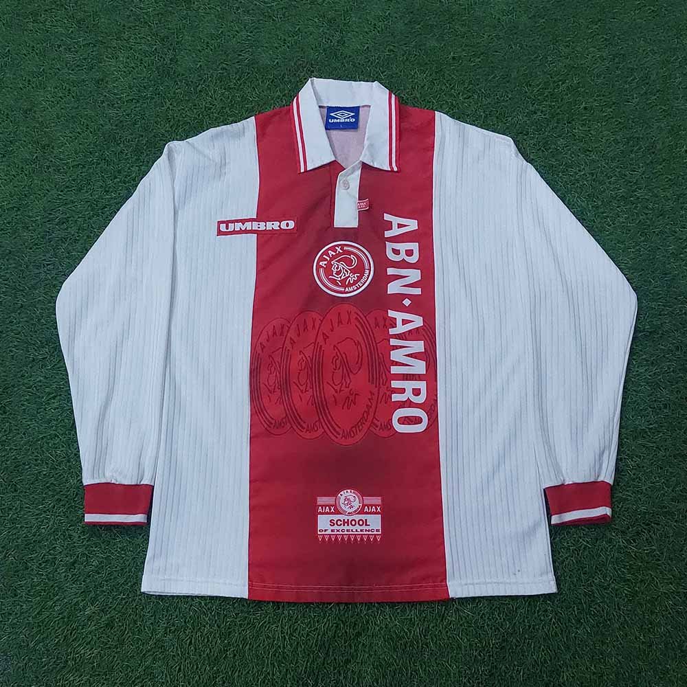 1997 – 98 AJAX AMSTERDAM HOME LS SHIRT DE BOER - Image 2