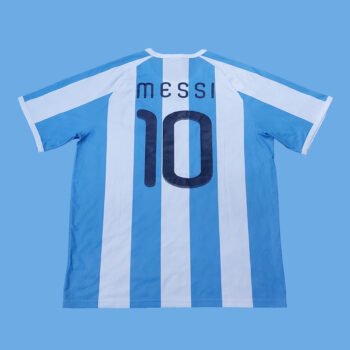 2010 ARGENTINA HOME SUPPORTER VERSION SHIRT MESSI