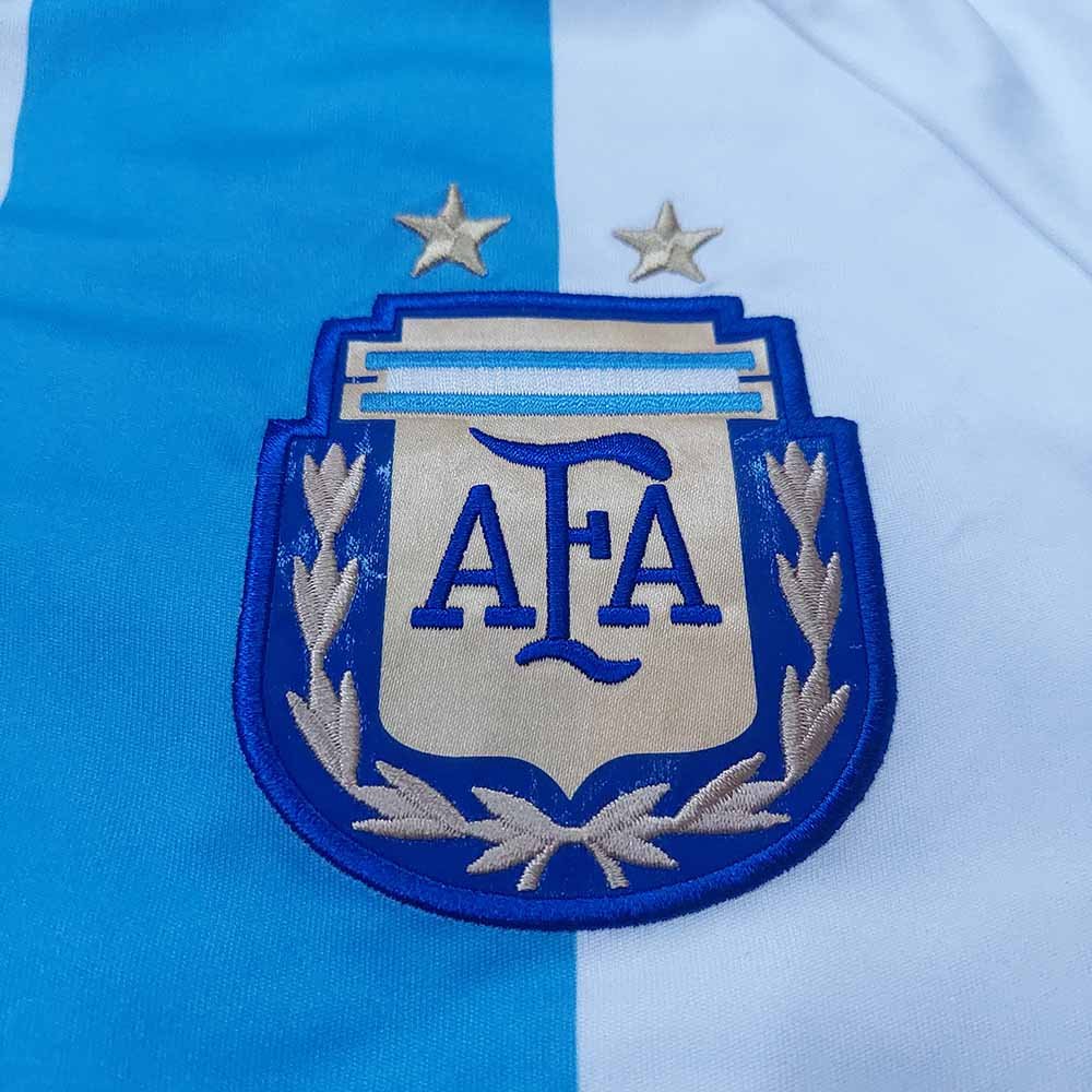 2010 ARGENTINA HOME SUPPORTER VERSION SHIRT MESSI - Image 5