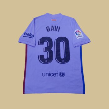 2021 – 22 BARCELONA AWAY SHIRT GAVI