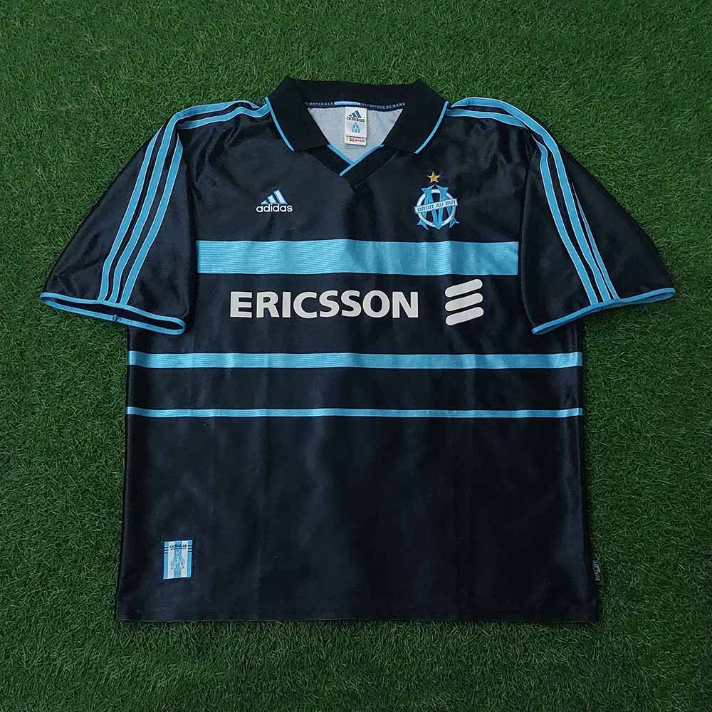 1999 – 00 MARSEILLE THIRD SHIRT LUCCIN - Image 2
