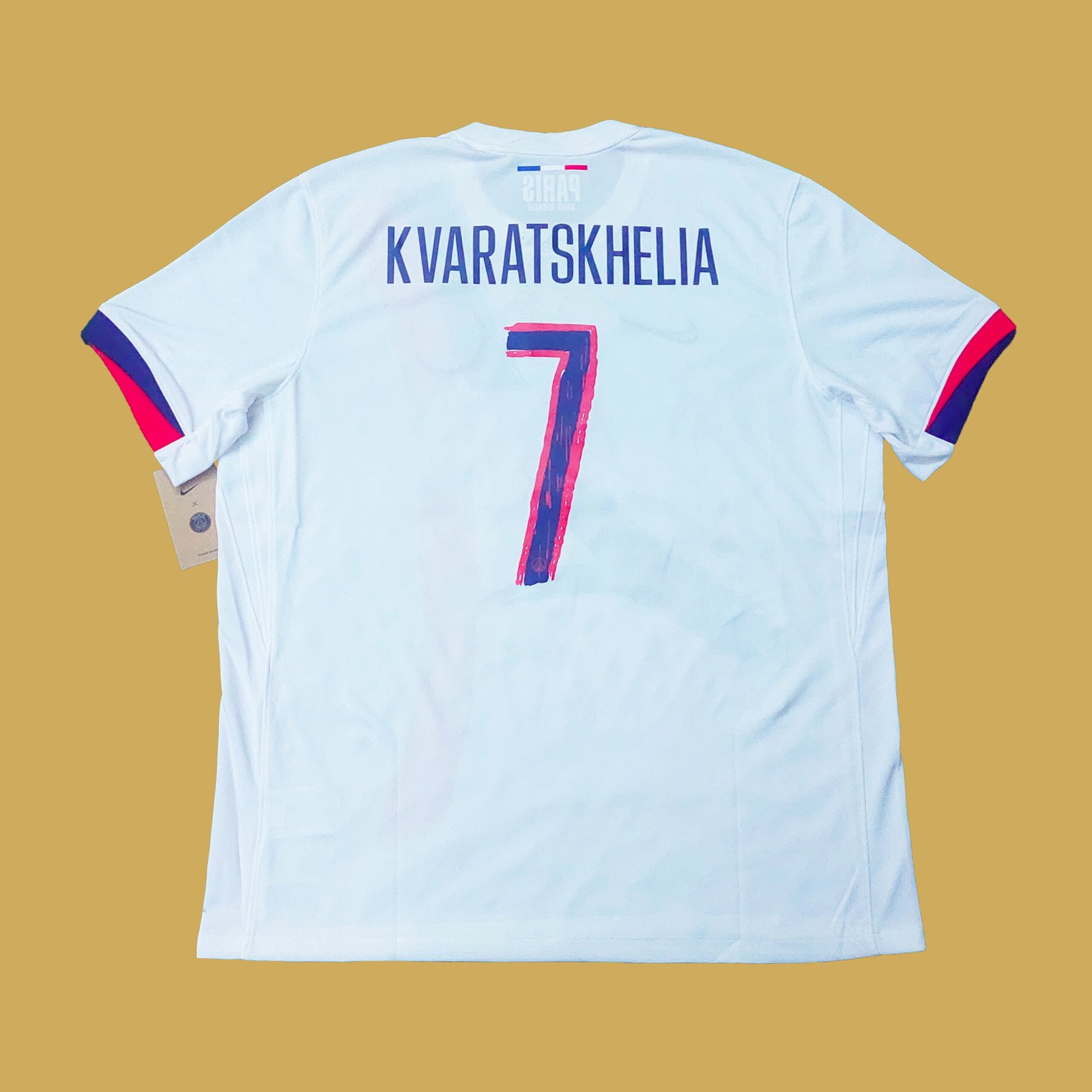 2024 – 25 PARIS SAINT-GERMAIN AWAY SHIRT KVARATSKHELIA