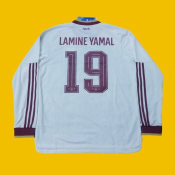 2026 SPAIN AWAY LS AUTHENTIC CLIMACOOL+ P2R SHIRT LAMINE YAMAL