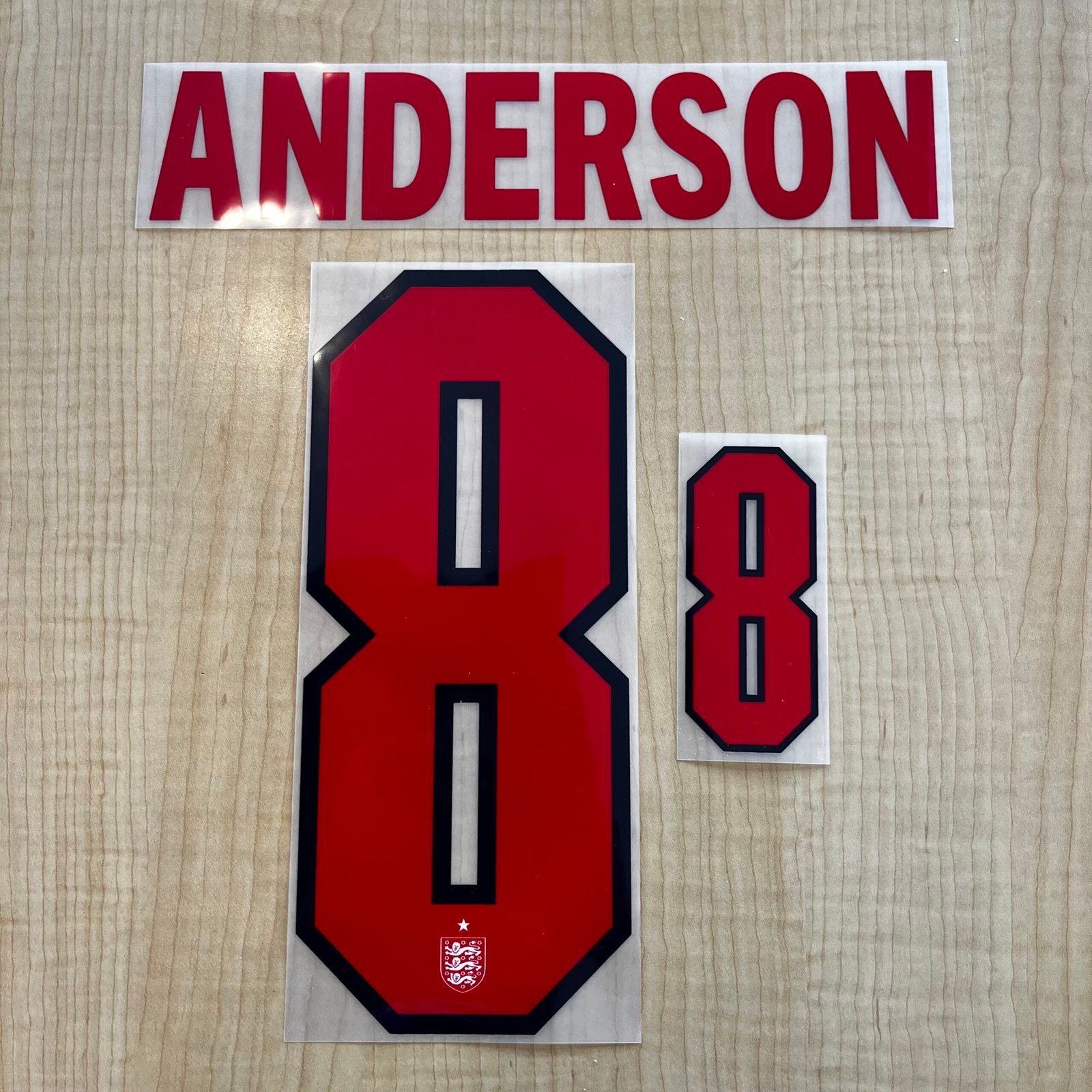 2026 - 28 ENGLAND HOME NAMESET ANDERSON