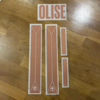 2026 - 28 FRANCE AWAY NAMESET OLISE
